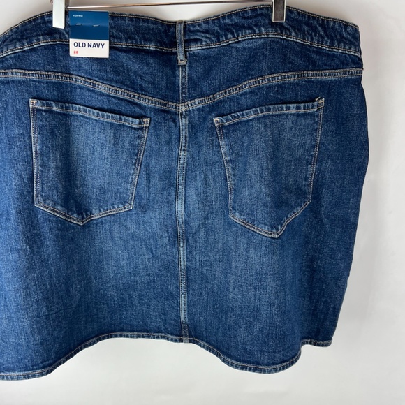 COPY - NWT: old navy High-Waisted Button-Front Mini Jean Skirt (28) $35 - Picture 10 of 14